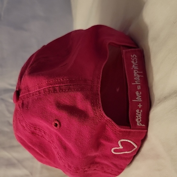 Peace Love World Baseball Hat. Unisex. - Picture 3 of 9